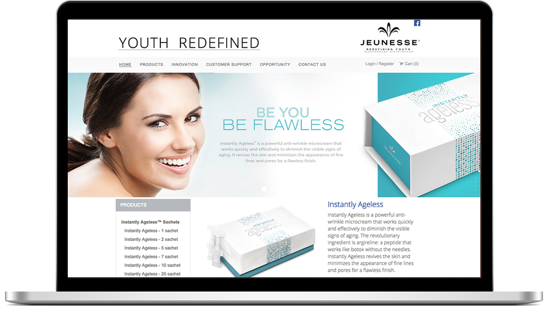 Youth Redefined website 